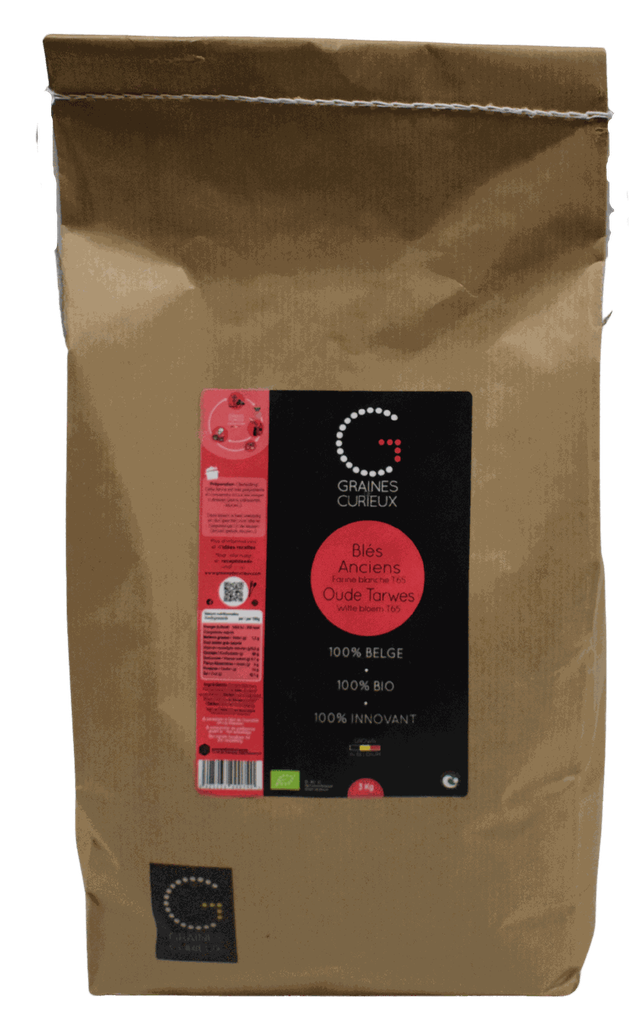 [GDCFBA653KG] Witte oude tarwebloem T65 3kg BIO