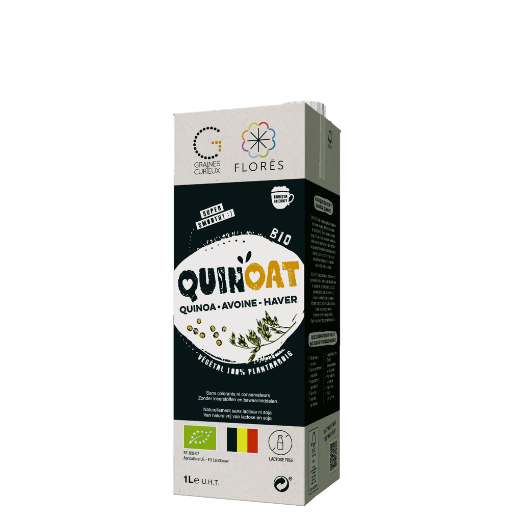 Pack of 12 x 1 litre Quinoat Organic Plant Milk